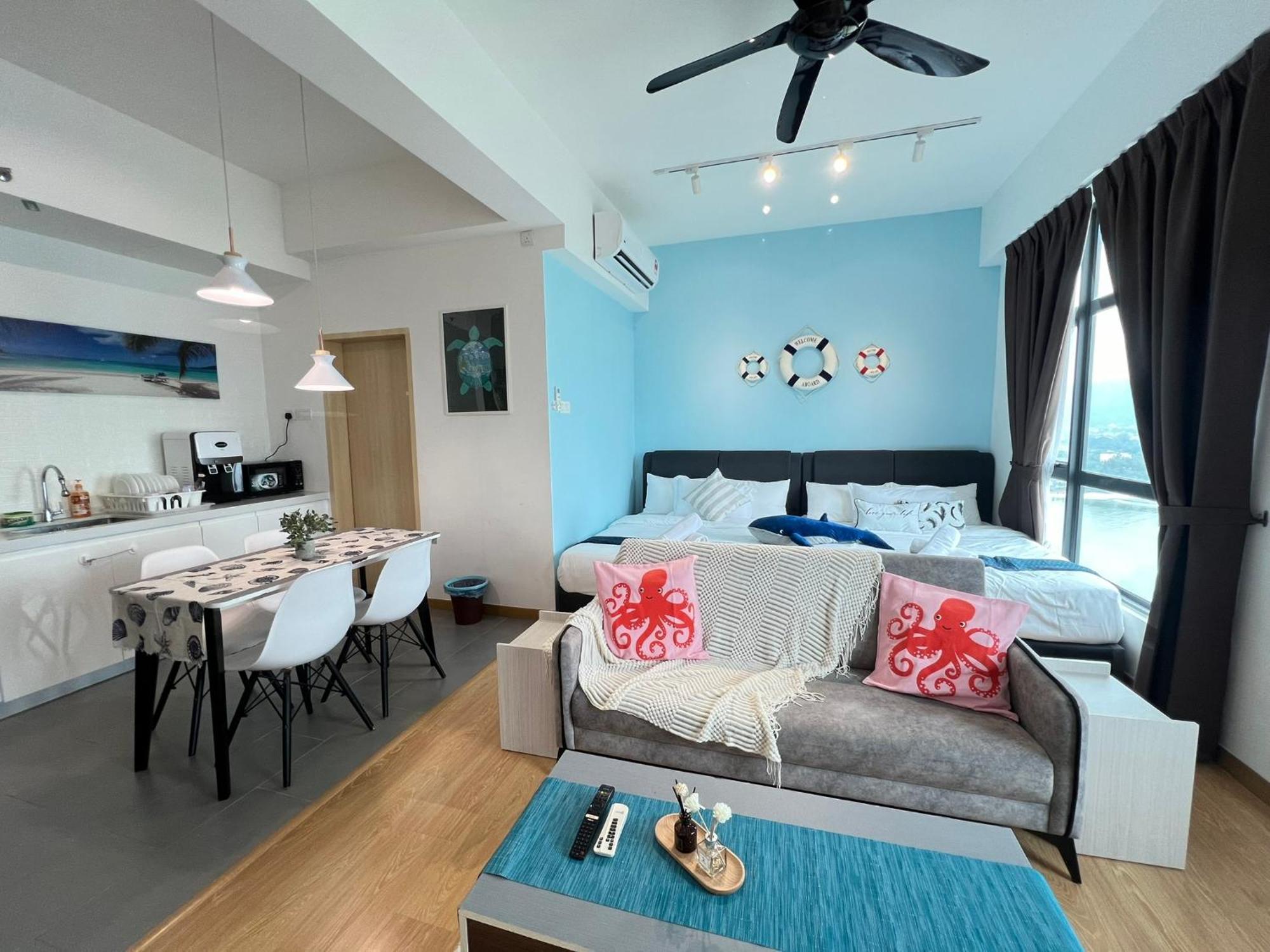 Oceanbay2 Seaview 6Pax Studio Netflix A-18-12 كوانتان المظهر الخارجي الصورة