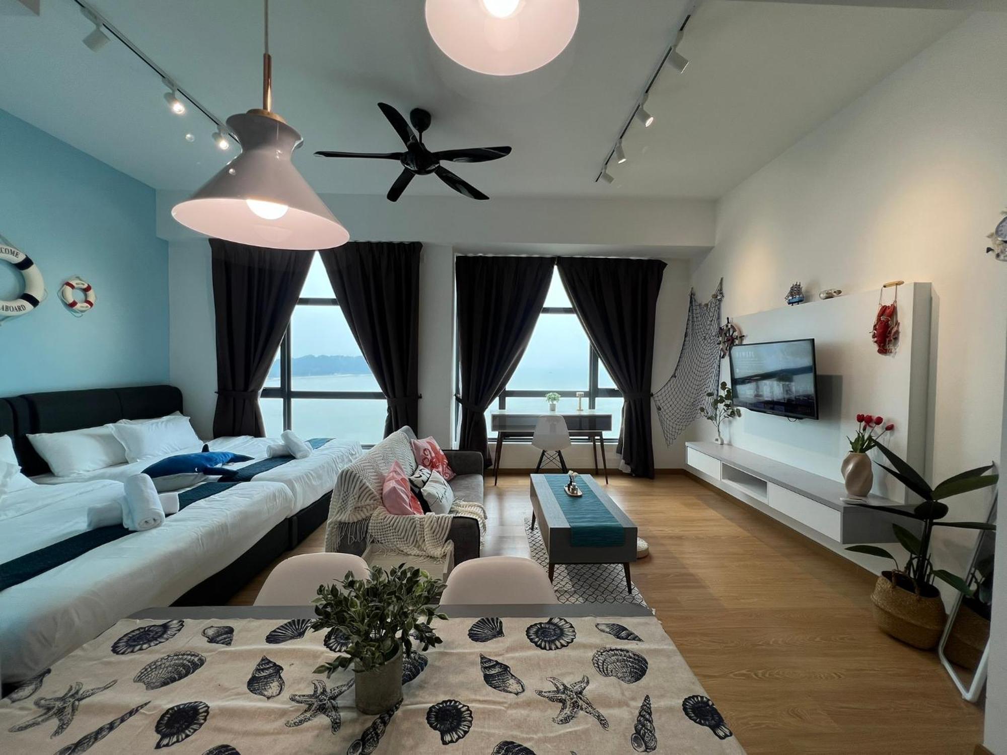 Oceanbay2 Seaview 6Pax Studio Netflix A-18-12 كوانتان المظهر الخارجي الصورة