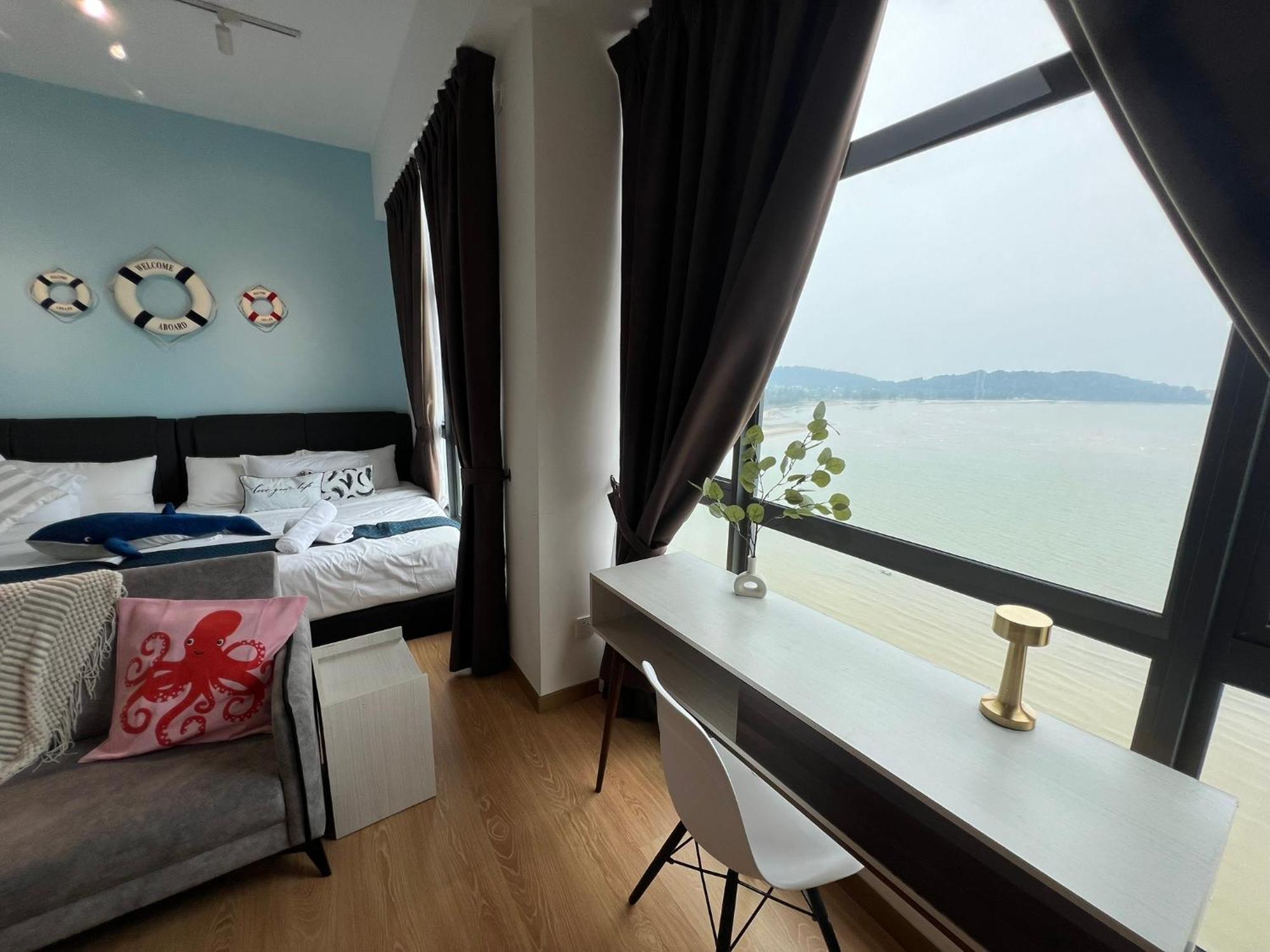 Oceanbay2 Seaview 6Pax Studio Netflix A-18-12 كوانتان المظهر الخارجي الصورة